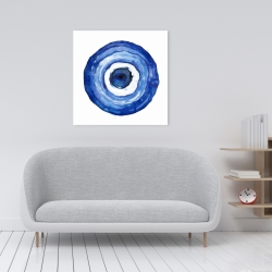 Toile 24 x 24 - Erbulus bleu l'œil du diable