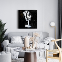 Canvas 24 x 24 - Microphone