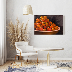 Toile 24 x 36 - Bol de tomates cerises