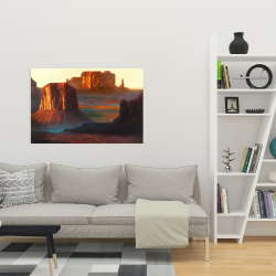 Toile 24 x 36 - Monument valley tribal park dans l'arizona