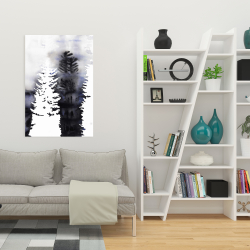 Toile 24 x 36 - Silhouettes d'arbres