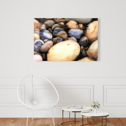 Canvas 24 x 36 - Beach pebbles