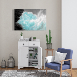 Canvas 24 x 36 - Turquoise clouds