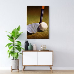 Toile 24 x 36 - Plan rapproché d'un club de golf