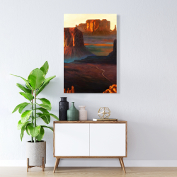 Toile 24 x 36 - Monument valley tribal park dans l'arizona