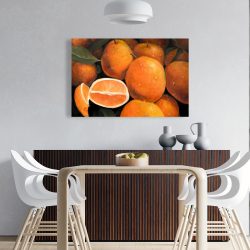 Canvas 24 x 36 - Fresh oranges