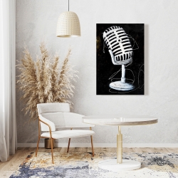 Canvas 24 x 36 - Microphone