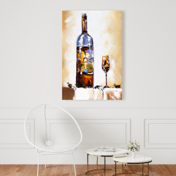 Canvas 24 x 36 - White wine