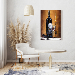 Toile 24 x 36 - Vin aux chandelles