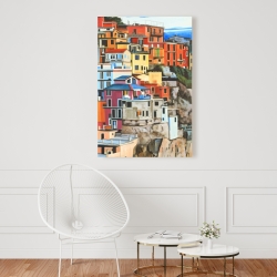 Toile 24 x 36 - Vue de manarola en italie