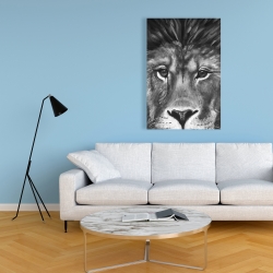 Toile 24 x 36 - Portrait de lion