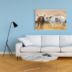 Canvas 24 x 36 - Nguni herd