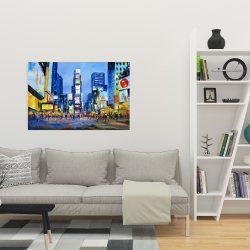 Toile 24 x 36 - Paysage urbain dans times square