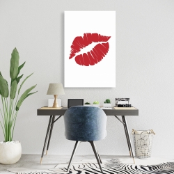 Toile 24 x 36 - Marque de rouge à lèvres