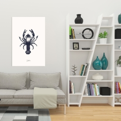 Canvas 24 x 36 - Blue lobster