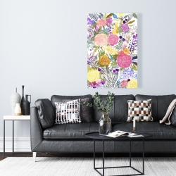 Toile 24 x 36 - Ensemble de fleurs