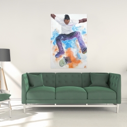 Toile 24 x 36 - Skateur