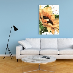 Toile 24 x 36 - Tournesol en fleuraison