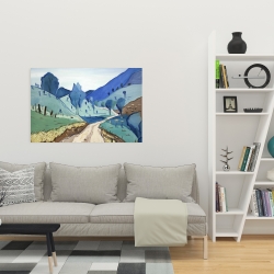 Toile 24 x 36 - Sentier de toscane