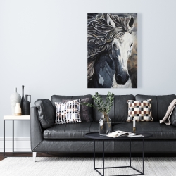 Canvas 24 x 36 - Front wild horse