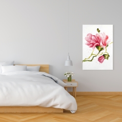 Toile 24 x 36 - Fleurs de magnolia