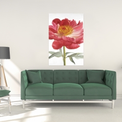 Canvas 24 x 36 - Pink peony