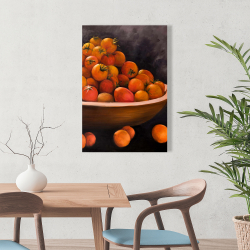 Toile 24 x 36 - Bol de tomates cerises