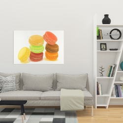 Canvas 24 x 36 - Delicious macaroons