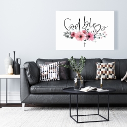 Toile 24 x 36 - God bless