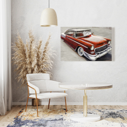 Toile 24 x 36 - Voiture vintage classique