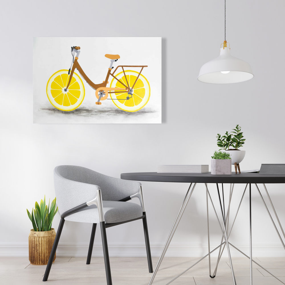 bicyclette citron