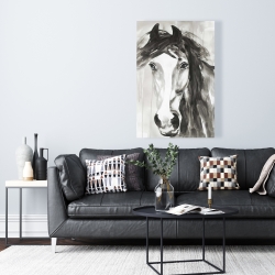 Canvas 24 x 36 - Beautiful wild horse