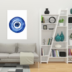Toile 24 x 36 - Erbulus bleu l'œil du diable