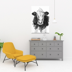 Canvas 24 x 36 - Cow