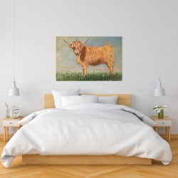 Canvas 24 x 36 - Daisy the highland cow