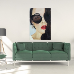 Canvas 24 x 36 - Fashionable sunglasses