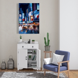 Canvas 24 x 36 - Times square perspective