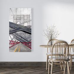 Toile 24 x 48 - Sous le pont brooklyn