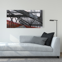 Toile 24 x 48 - Pont en contre-plongée