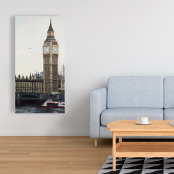 Toile 24 x 48 - Big ben et elizabeth tower à londres