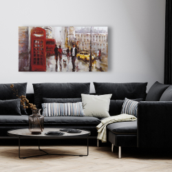 Canvas 24 x 48 - The big ben at london