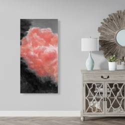 Toile 24 x 48 - Nuages sombres