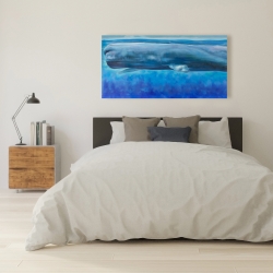 Canvas 24 x 48 - Sperm whale