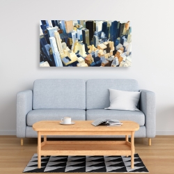 Canvas 24 x 48 - Manhattan view of the empire state building