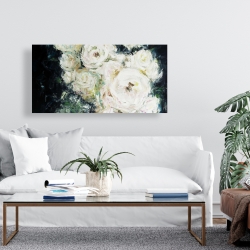 Canvas 24 x 48 - Garden roses