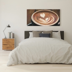 Toile 24 x 48 - Cappuccino artisanale