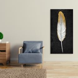 Canvas 24 x 48 - Golden feather