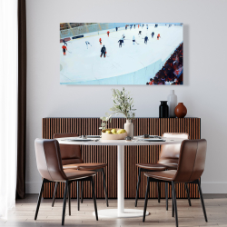 Canvas 24 x 48 - Game of hockey