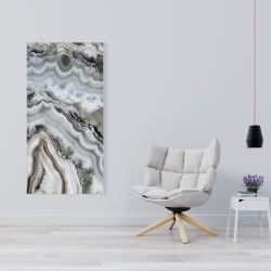 Canvas 24 x 48 - Abstract geode