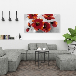 Canvas 24 x 48 - Anemone flowers